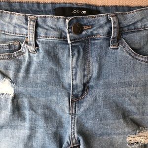 Joe’s cut off denim shorts